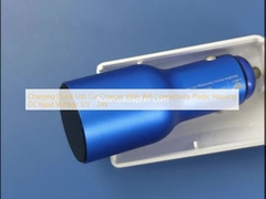 চার্জিং দ্রুত ইউএসবি কার চার্জার ওয়াইফাই সংযোগ সহ প্লাস্টিকের হাউজিং ডিসি ইনপুট ভোল্টেজ 12V - 24V